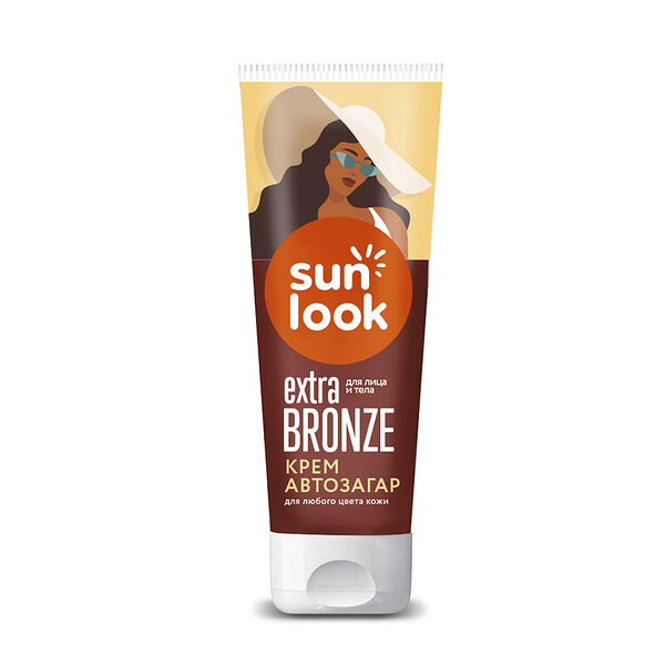 Крем-автозагар для лица и тела Sun Look 75 мл