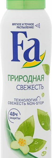 Дезодорант Fa Натуральная свежесть, Аромат белого чая, женский