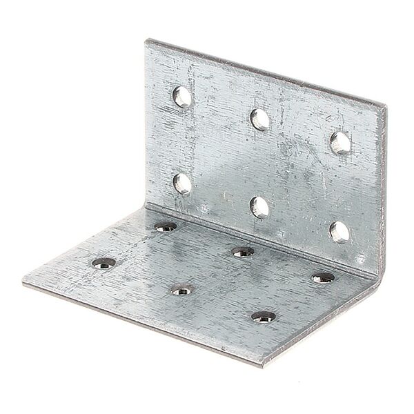 Уголок перфорированный, 40х40х60х2,5 мм, оцинкованный