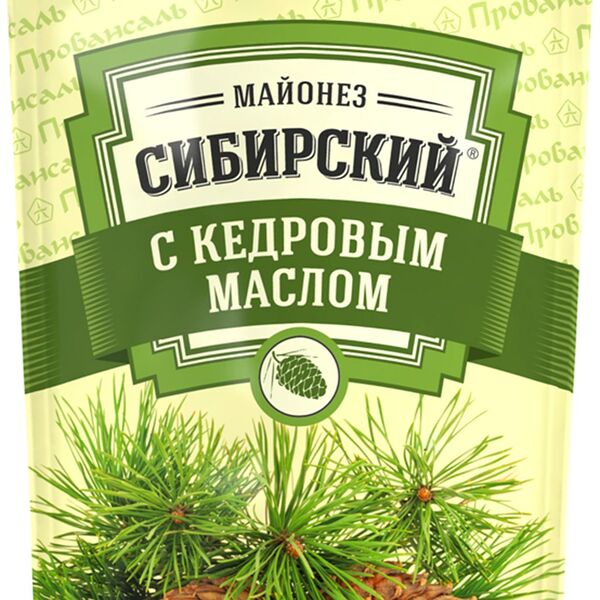 Майонез Сибирский с кедровым маслом 60%