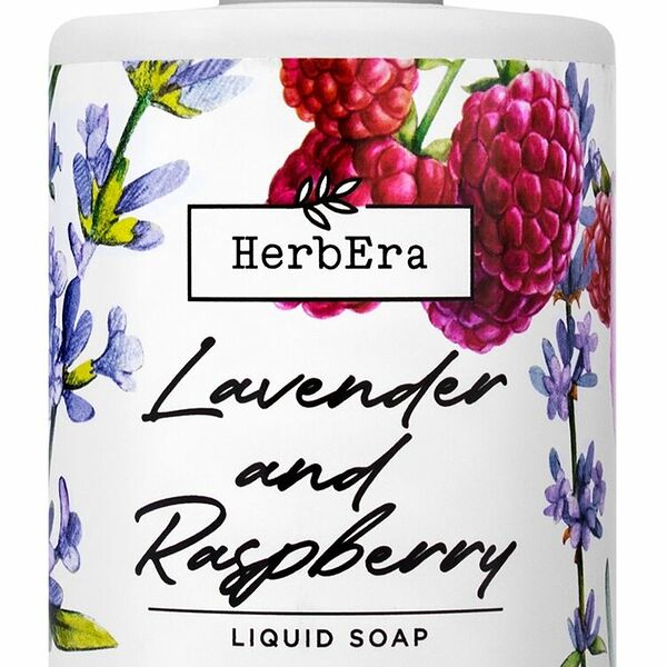 HERBERA Жидкое мыло Лаванда и Малина, 300 мл