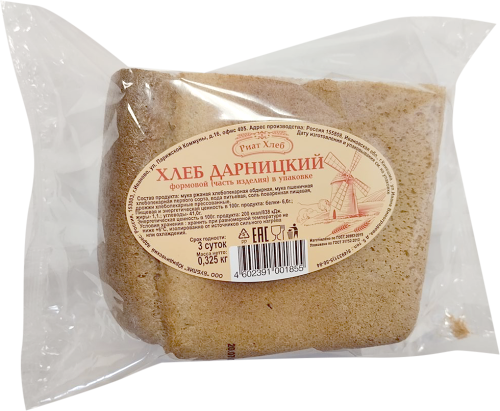 Хлеб Бублик Дарницкий половинка 325г