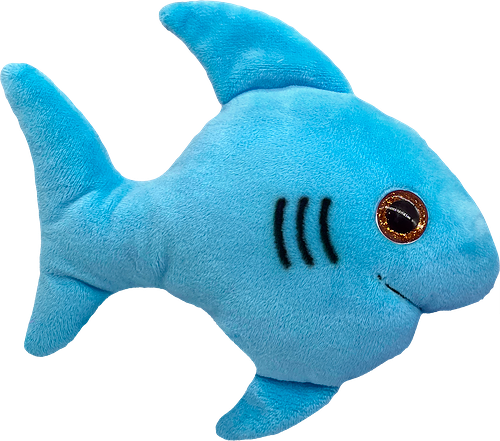 Игрушка мягкая MALVINA Акуленок, 15 см, 1 шт., в ассортименте