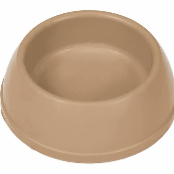 HOMEPET Миска для грызунов пластиковая бежевая d6см 15мл