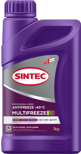 

Антифриз SINTEC Antifreeze Multi Freeze, 1кг