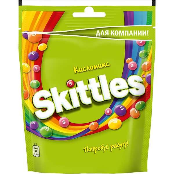 Драже Skittles Кисломикс 140г