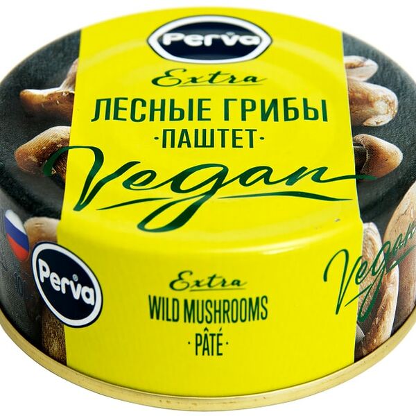 Паштет Perva Extra с лесными грибами 100г