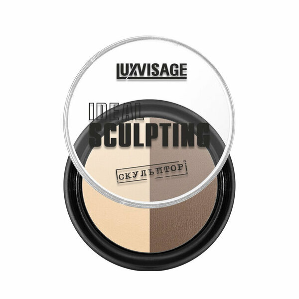 Пудра-скульптор LuxVisage Ideal Sculpting т.2 Ванильный капучино 9 г