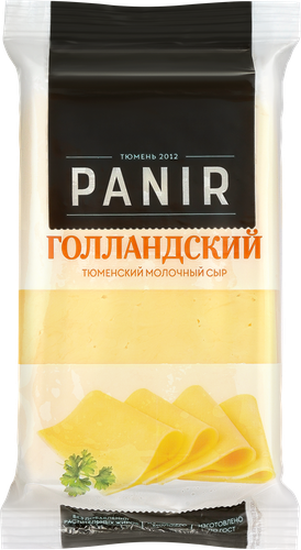 

Сыр ТМС Panir Голландский 45%, без змж, 170 г