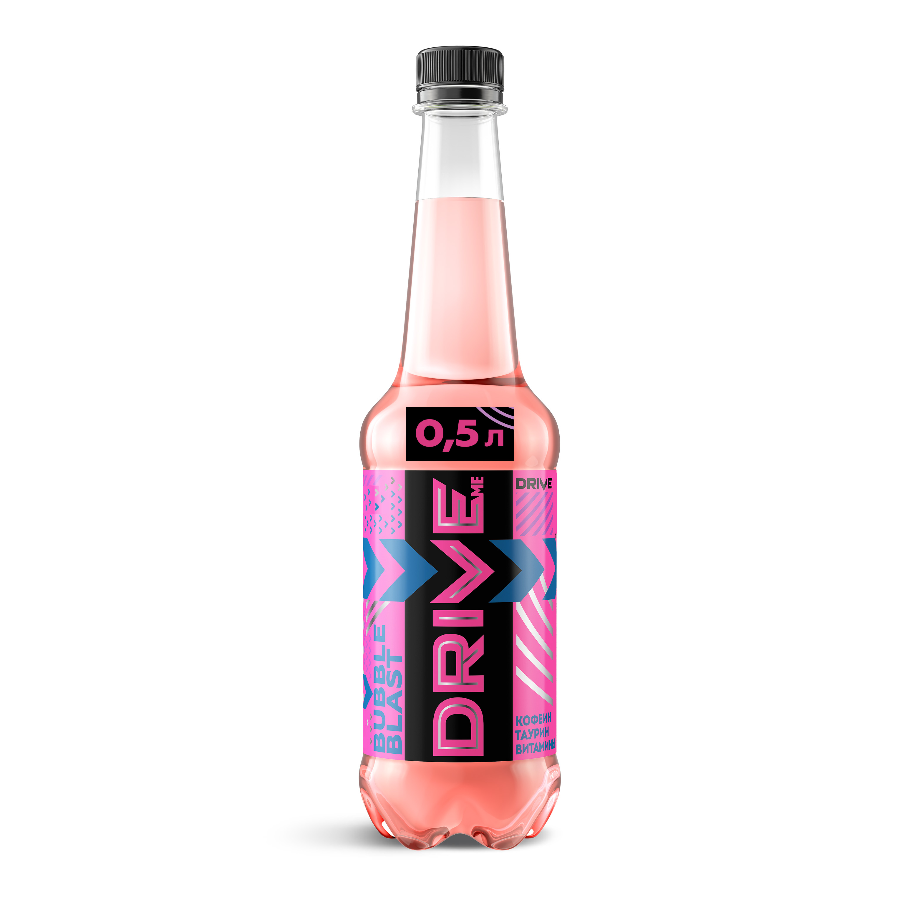 

Напиток тонизирующий Drive Me Bubble Blast со вкусом Жевательной резинки, 500 мл