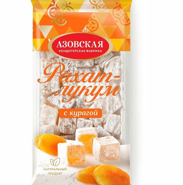 Рахат-лукум Азовская КФ с курагой 300г