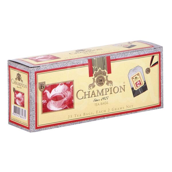 Чай Чемпион 25*2гр Черный Байховый Листовой