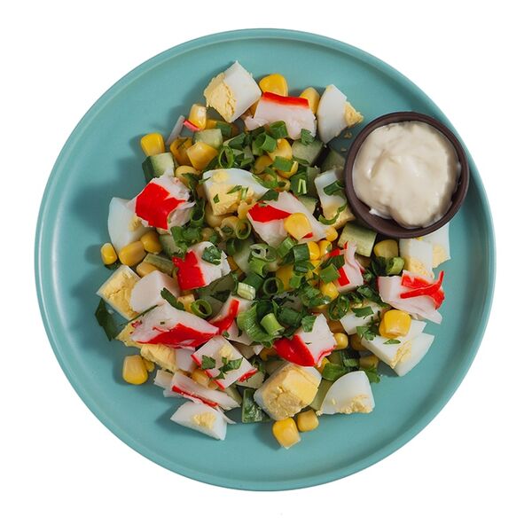 Салат «Крабовый» Уже Готово