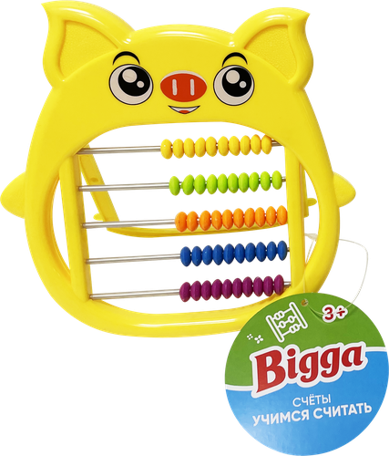 

Игрушка Bigga Счеты, цвета в ассортименте Арт. CB815309