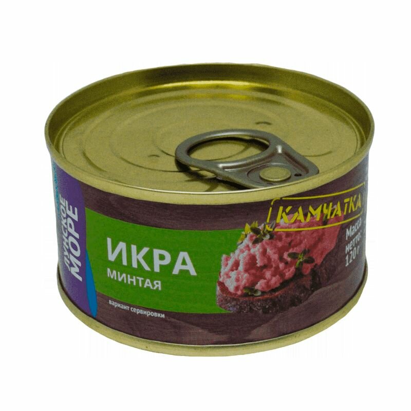 Купить Икра минтая Лунское море, 120г по низкой цене с быстрой ...