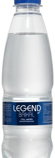 Вода Legend of Baikal питьевая негазированная 330мл