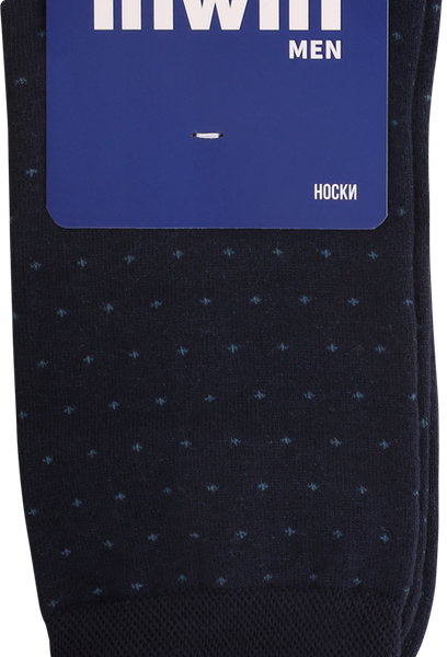 Носки мужские INWIN р. 27 (41–43) синие, Арт. BMS06-02