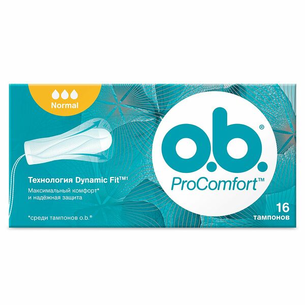 Тампоны O.b. ProComfort Normal 16 шт.