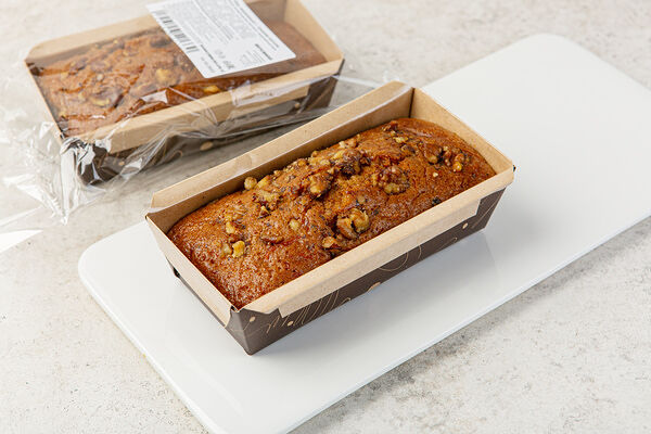 Кекс морковный с грецким орехом