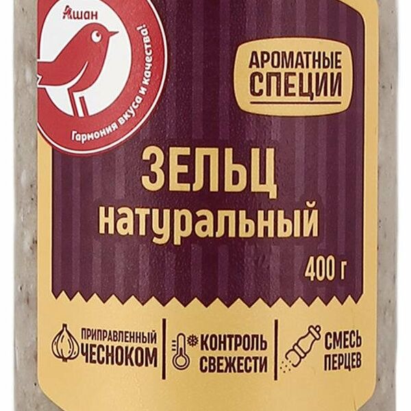 Зельц Ашан Красная птица натуральный