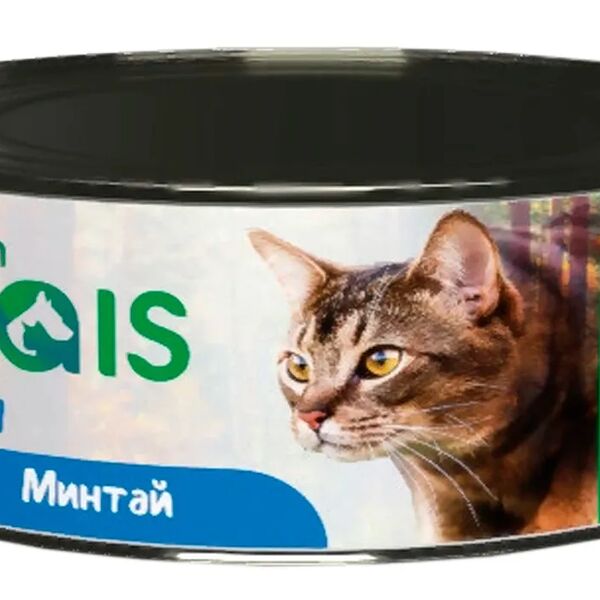 FRAIS HOLISTIC 100гр Корм для кошек ломтики в желе, минтай