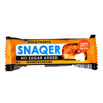 Батончик протеиновый Snaq Fabriq Арахис и карамель 50г