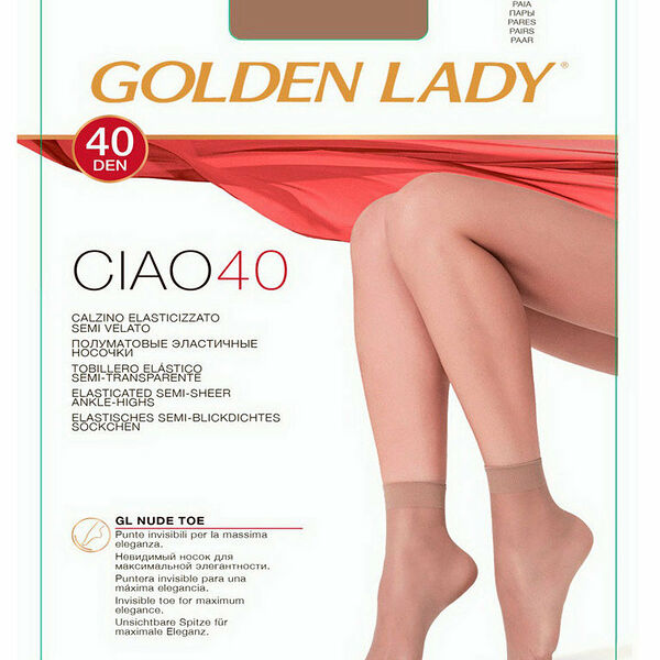 Носки женские CIAO 40 melon 2 пары ТМ Golden Lady (Голден Леди)