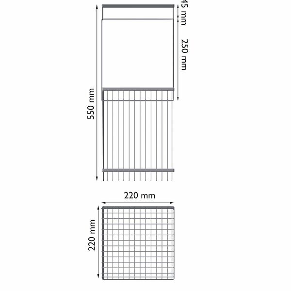 Полка для ванной Fora 
