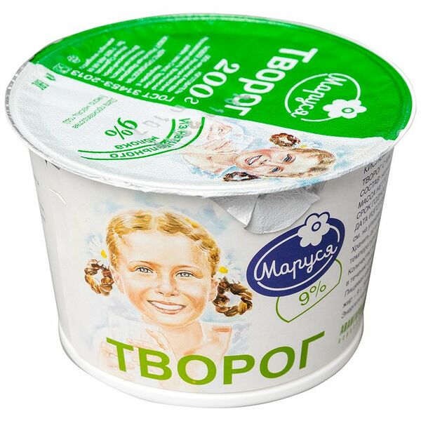 Творог Маруся 9%
