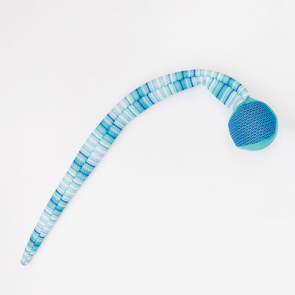 Игрушка для собак Мяч с полосатым хвостом