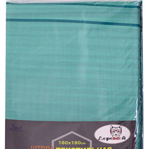 Штора для ванной Dasch Аквамарин, 180 х 180 см