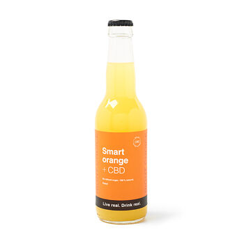 Напиток безалкогольный газированный Smart Orange + Cbd 0.33л, Россия