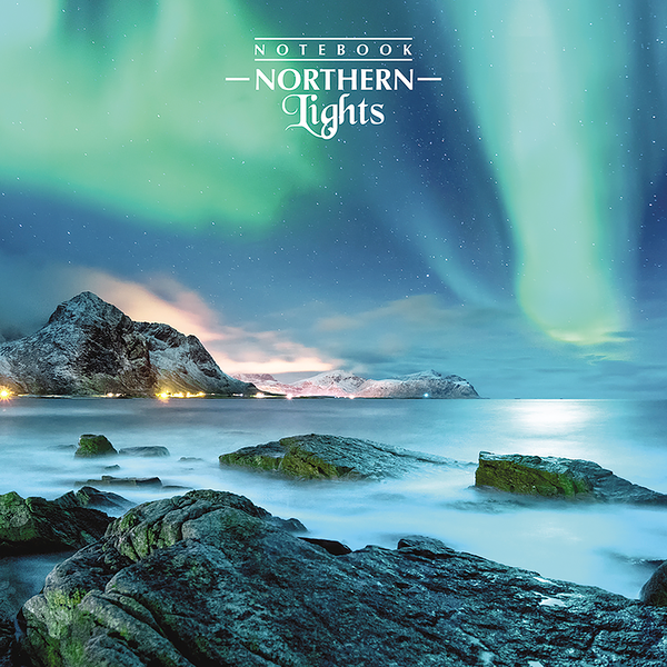 Тетрадь ПЗБМ Северное сияние А5 48 листов в клетку