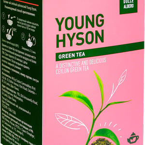 Чай зеленый DOLCE ALBERO Young Hyson листовой