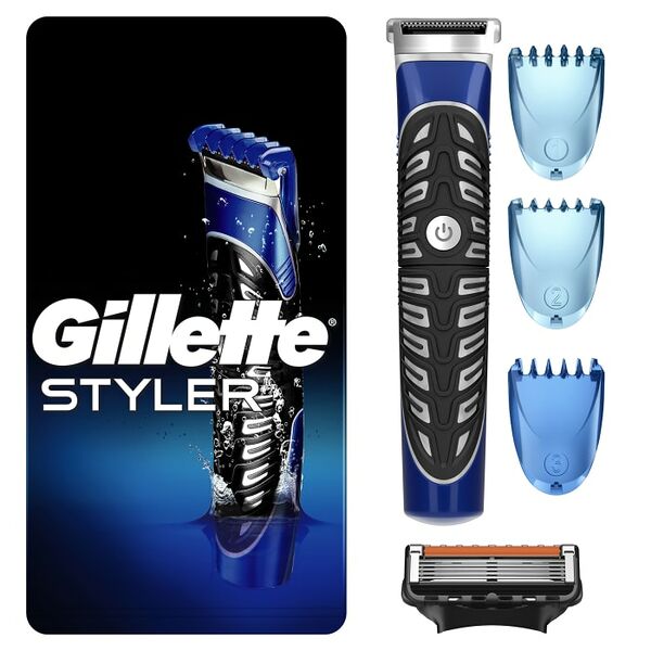 Бритва Gillette Fusion Proglide Styler 3в1 со сменной кассетой и 3 насадки