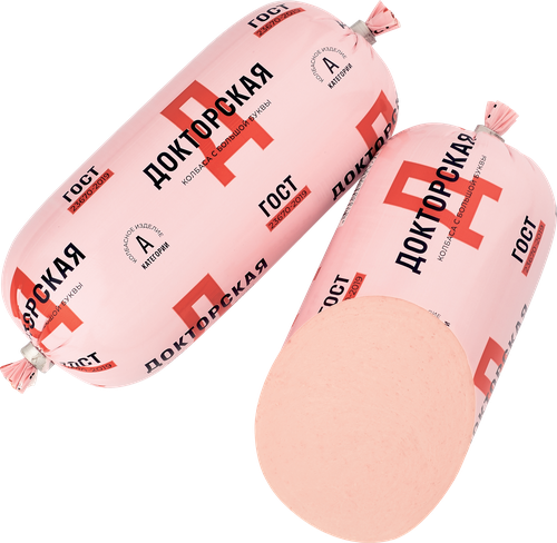 

Колбаса вареная САВА Докторская категория А, 400г