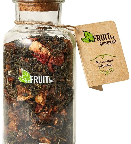 Чай зеленый beFRUITbe Сокочай Ананас-Клубника-Мята 130г