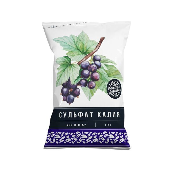 Удобрение Сульфат калия, 1кг