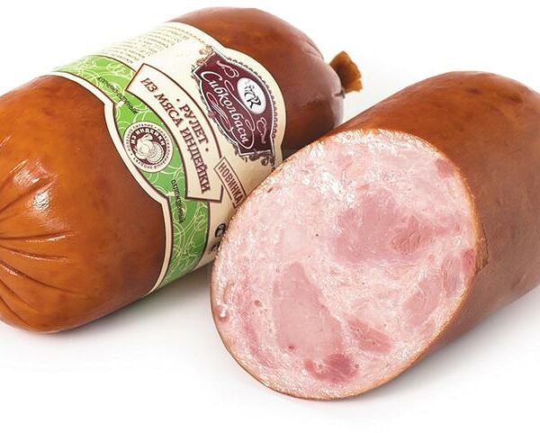 Рулет Сибирские колбасы из мяса индейки мини