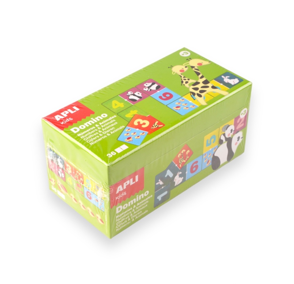 

Домино Apli Kids Цифры и животные 3+