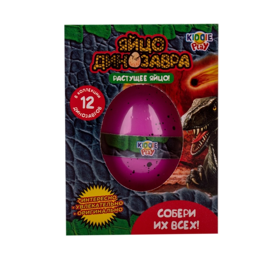 

Игрушка KiddiePlay Растущее яйцо динозавра 1 шт в ассортименте