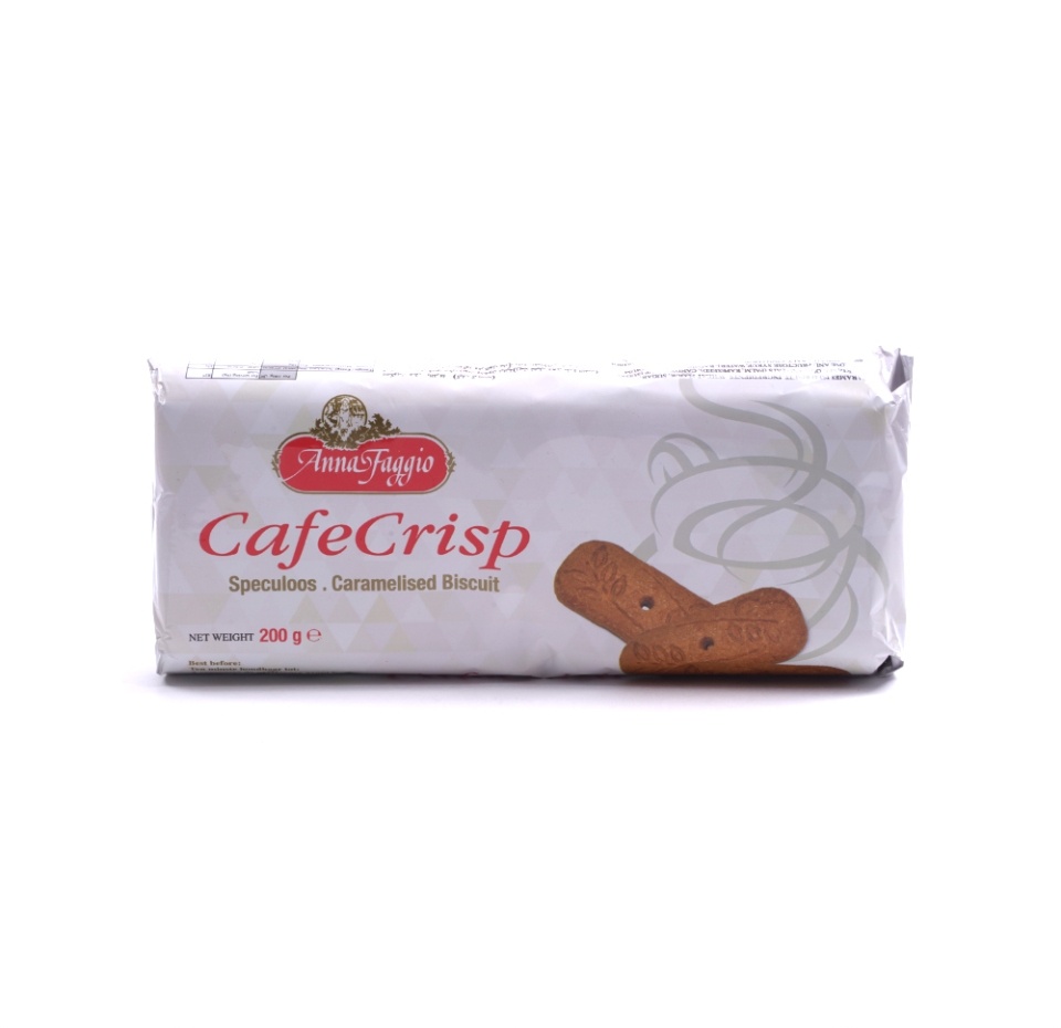 

Печенье ANNA FAGGIO "Cafe Crisp" Хрустящее карамелизированное 200г, Бельгия