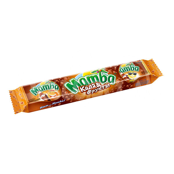 Конфеты жевательные Mamba 3*26.5гр Кола Фрукты