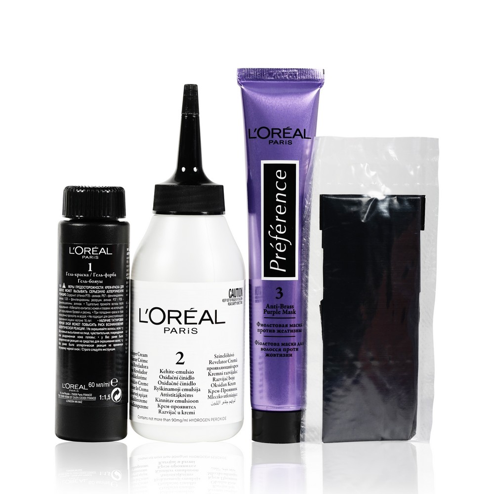 

Стойкая краска для волос L'Oréal Paris Préférence Cool Blondes оттенок 10.1 Хельсинки 174 мл