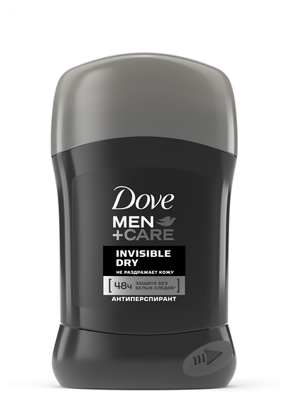 Dove антиперсперант-карандаш Экстра защита без белых следов, мужские