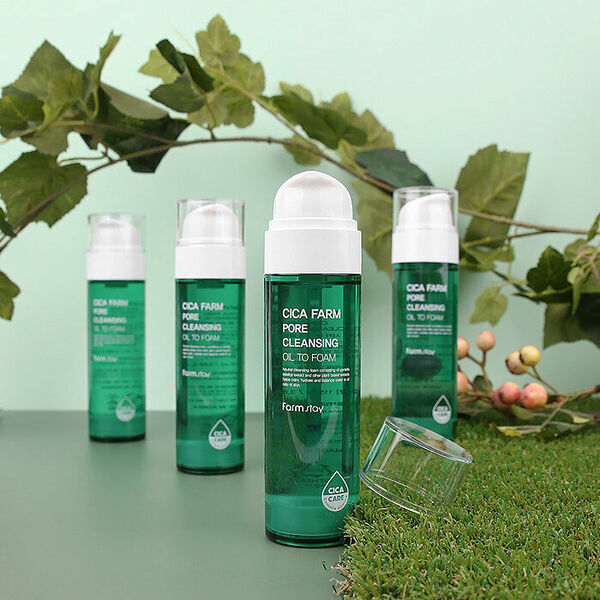 FARMSTAY Гидрофильное масло-пенка с центеллой азиатской, 115 мл