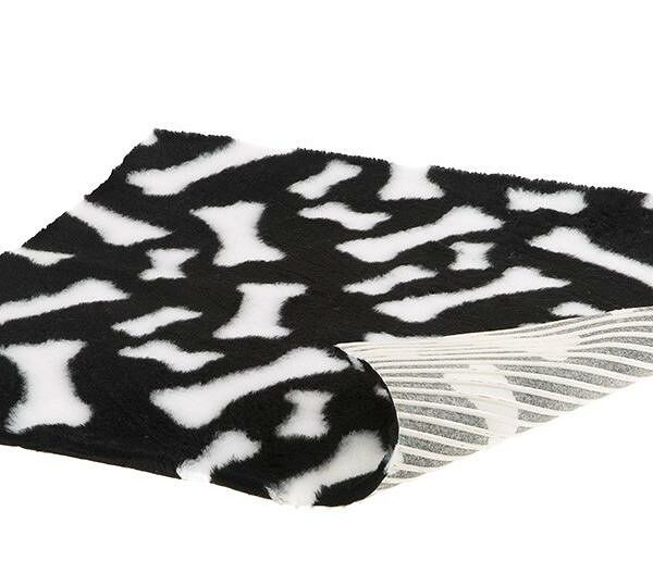 Меховой коврик PLAZA GUMMY 100х75см на резиновой основе