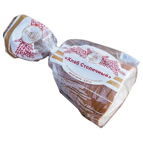 Хлеб ржано-пшеничный Каравай Кубани столичный в нарезке 210г
