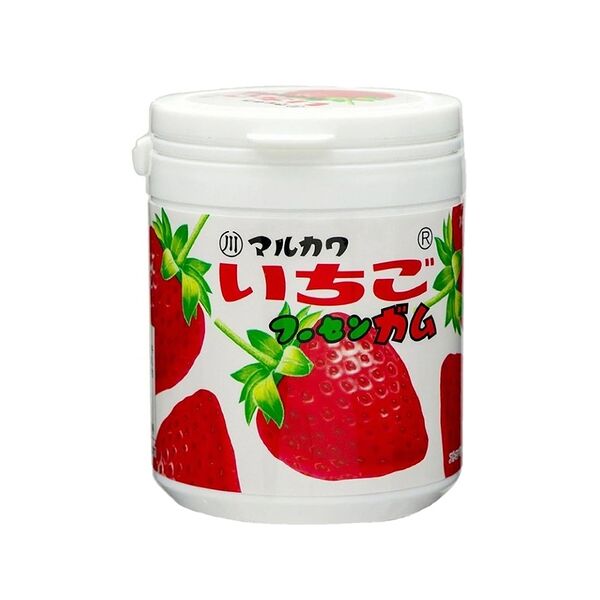 Жевательная резинка Marukawa Strawberry Bottle Gum 130 г, Япония
