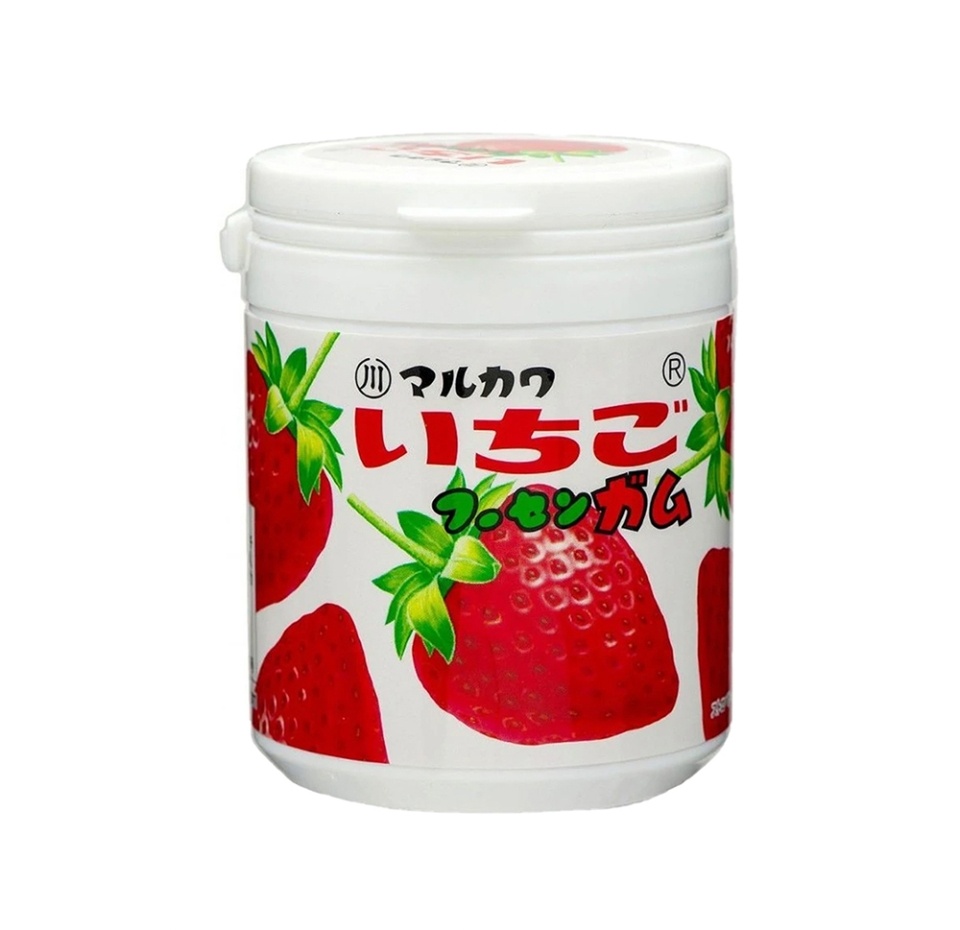 

Жевательная резинка Marukawa Strawberry Bottle Gum 130г